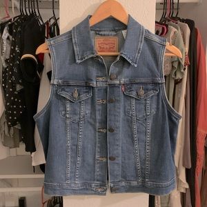Denim vest